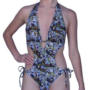 NWT NWSC One Piece Monokini Swimsuit Bikini S XL 2 4 12 14